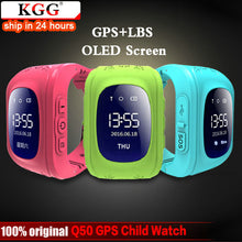 Load image into Gallery viewer, KGG Anti Lost Q50 OLED Child GPS Tracker SOS Smart Monitoring