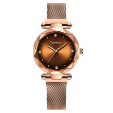 Load image into Gallery viewer, Luxury Diamond Rose Gold Women Watches