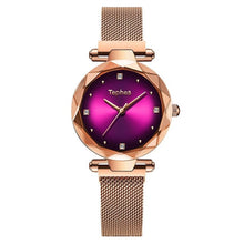 Load image into Gallery viewer, Luxury Diamond Rose Gold Women Watches