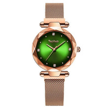 Load image into Gallery viewer, Luxury Diamond Rose Gold Women Watches