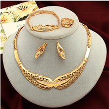 Load image into Gallery viewer, Dubai Gold Jewelry Sets
