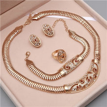 Load image into Gallery viewer, Party Accessories Wedding Gold Jewelry Sets For Women