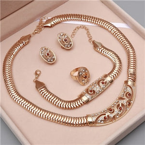 Party Accessories Wedding Gold Jewelry Sets For Women