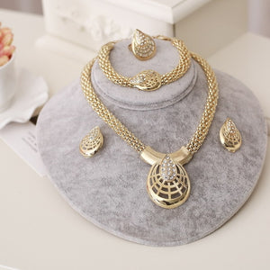 Party Accessories Wedding Gold Jewelry Sets For Women