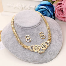 Load image into Gallery viewer, Party Accessories Wedding Gold Jewelry Sets For Women