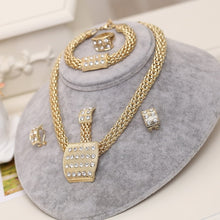 Load image into Gallery viewer, Party Accessories Wedding Gold Jewelry Sets For Women