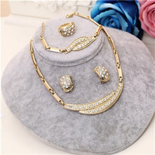 Load image into Gallery viewer, Party Accessories Wedding Gold Jewelry Sets For Women