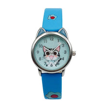 Load image into Gallery viewer, Cute Cheese Cat Pattern Kids Watch