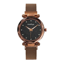 Load image into Gallery viewer, Luxury Diamond Rose Gold Women Watches