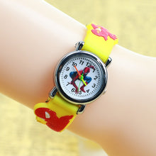 Load image into Gallery viewer, 3D Rubber Strap Spiderman Children Watch Kids