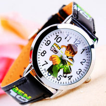 Load image into Gallery viewer, Ben 10 Cartoon Children Watch Leather Quartz Kids Watches