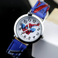 Load image into Gallery viewer, Spiderman Pattern Children Watches Cartoon