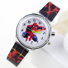 Load image into Gallery viewer, Princess Elsa Children Watches Spiderman