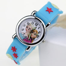 Load image into Gallery viewer, Princess Elsa Children Watches Spiderman