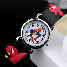 Load image into Gallery viewer, 2019 Spiderman Children Watches Cartoon Electronic Colorful Light Source Child Watch Boys Birthday Party Kids Gift Clock Wrist