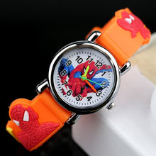 Load image into Gallery viewer, 2019 Spiderman Children Watches Cartoon Electronic Colorful Light Source Child Watch Boys Birthday Party Kids Gift Clock Wrist
